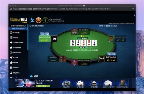 William hill poker android download